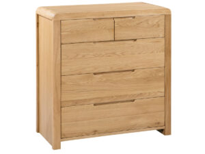Julian Bowen Curve Chest - 3+2 Drawer