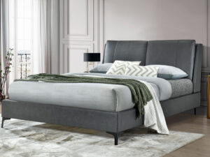 4ft6 Double Flintshire Furniture Ashleigh Bedstead in Grey