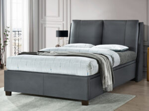 4ft6 Double Flintshire Furniture Ashleigh Ottoman in Grey