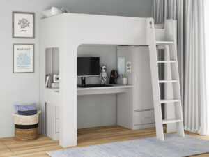 Flintshire Furniture Eden High Sleeper in Grey