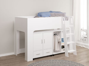 Flintshire Furniture Eden Mid Sleeper in White