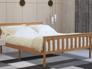 4ft6 Double Flintshire Furniture Marnel Bedstead in Oak