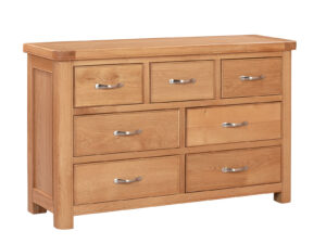 Furniture Mill Blenheim Oak 3 Over 4 Chest