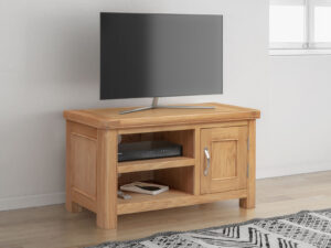 Furniture Mill Blenheim Oak Small TV Unit