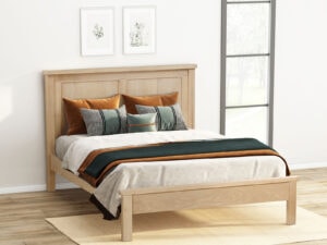 Furniture Mill Hampton Oak 135cm Double Bed