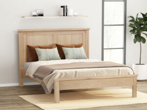 Furniture Mill Hampton Oak 150cm Kingsize Bed