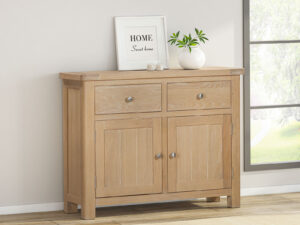 Furniture Mill Hampton Oak 2 Door Sideboard