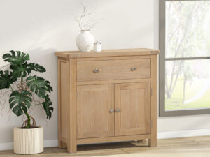 Furniture Mill Hampton Oak Compact Sideboard