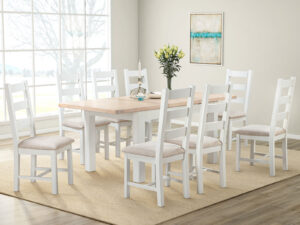 Furniture Mill Hampton Painted 140/200 Butterfly Extending Dining Table