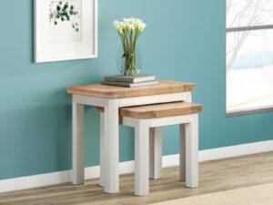 Furniture Mill Hampton Painted Nest of Tables