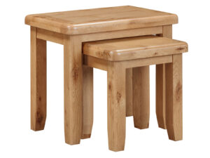 Furniture Mill Evesham Oak Nest of Tables