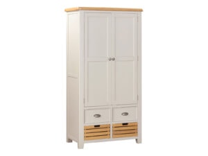 Furniture Mill Evesham Painted Double Larder Cupboard