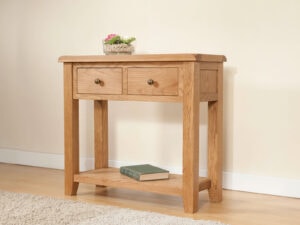 Furniture Mill Langley Console Table with 2 Drawers