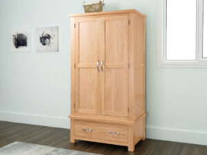 Furniture Mill Granada Double Robe with Drawer