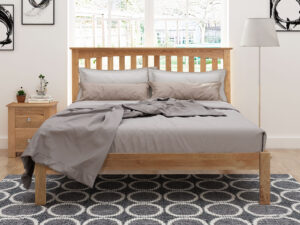 3ft Single Flintshire Furniture Gladstone Oak Bedstead