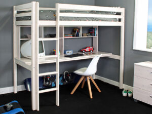 Kids Avenue Flexa Hit 10 Highbed With Long Desk