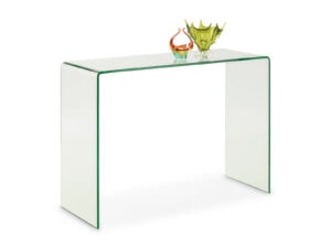 Julian Bowen Amalfi Glass Console Table