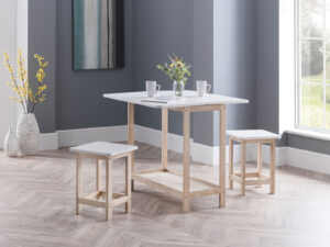 Julian Bowen Bergen Bar Set With 2 Stools