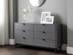 Julian Bowen Chloe 6 Drawer Wide Chest