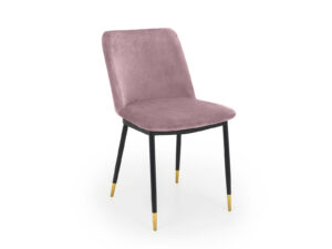 Julian Bowen Delaunay Dining Chair in Dusky Pink