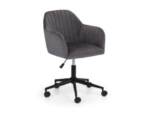 Julian Bowen Kahlo Swivel Office Chair in Grey / Black