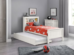 3ft Single Julian Bowen Maine Underbed in Surf White