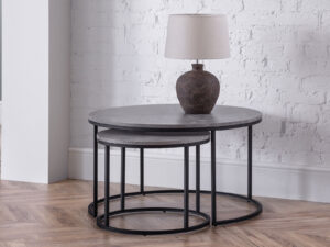 Julian Bowen Staten Nesting Round Coffee Table