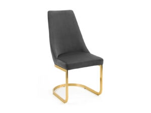 Julian Bowen Vittoria Cantilever Dining Chair in Grey