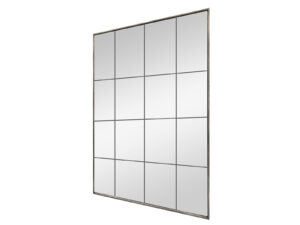 Furniture Mill Mirror Collection Rectangular Window Mirror - Small