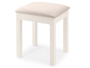 Julian Bowen Maine Dressing Stool in Surf White