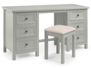 Julian Bowen Maine Dressing Table in Dove Grey