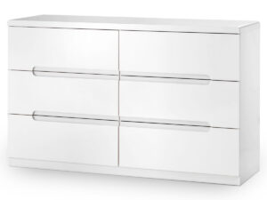 Julian Bowen Manhattan 6 Drawer Wide Chest