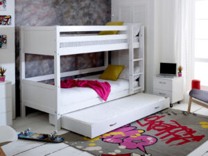 Kids Avenue Nordic Bunkbed 3 With Tongue/Grooved Gable Ends
