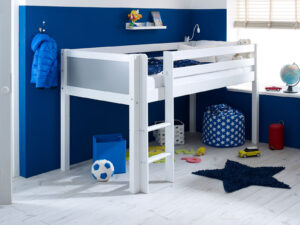 Kids Avenue Nordic Midsleeper 1 With Grey Gable Ends