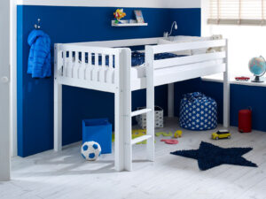 Kids Avenue Nordic Midsleeper 1 With Slatted Gable Ends