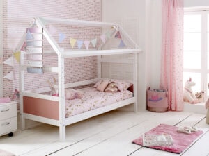 Kids Avenue Nordic Playhouse 1 With Rose Gable Ends