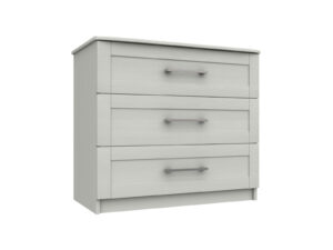 Furniture Mill Andante Range 11 in White 3 Drawer Chest