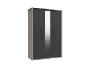 Furniture Mill Arundel Range 18 3 Door Wardrobe with Mirror