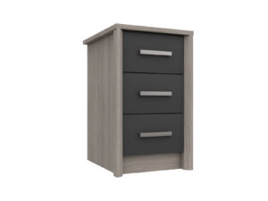 Furniture Mill Arundel Range 18 3 Drawer Bedside Chest