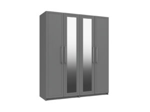 Furniture Mill Isla Range 15 2 Door Wardrobe With Mirror