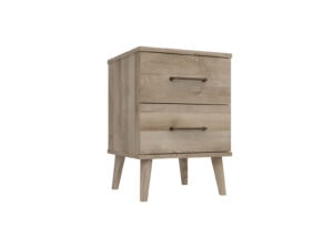 Furniture Mill Oakleigh Range 19 2 Drawer Bedside Chest