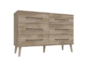 Furniture Mill Oakleigh Range 19 3 Drawer Double Chest