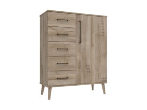 Furniture Mill Oakleigh Range 19 5 Drawer Hanging Storage