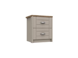 Furniture Mill Skye Range 12 2 Drawer Bedside Chest