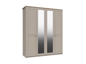 Furniture Mill Skye Range 12 4 Door With 2 Mirrors Robe