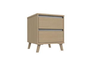 Furniture Mill Tamar Range 6 2 Drawer Bedside Chest