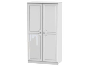 Welcome Furniture Pembroke Gloss 3ft Plain Wardrobe