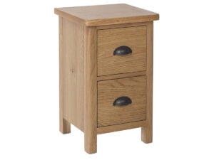 Furniture Mill Radford Oak Small Bedside Cabinet