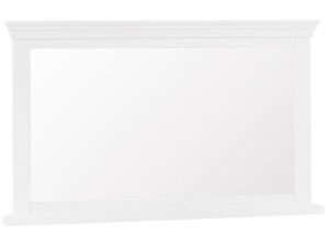 Furniture Mill Swindon Wall Mirror in White