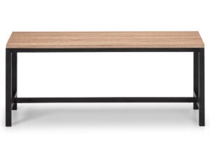 Julian Bowen Tribeca Sonoma Oak Bench